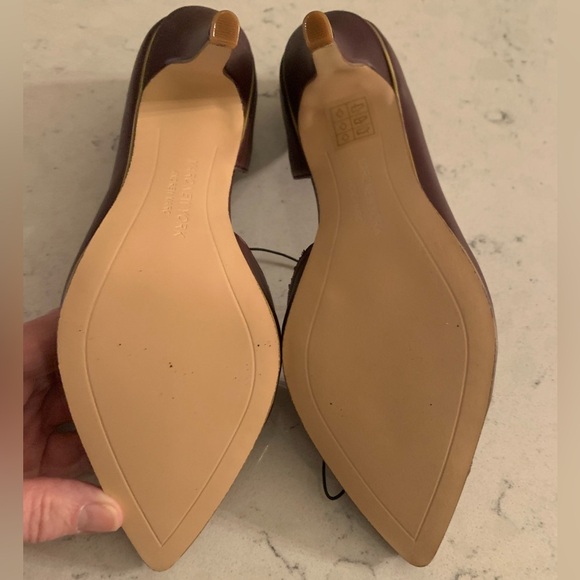 Marc New York Burgundy Heels NEW - 6 - Picture 7 of 11